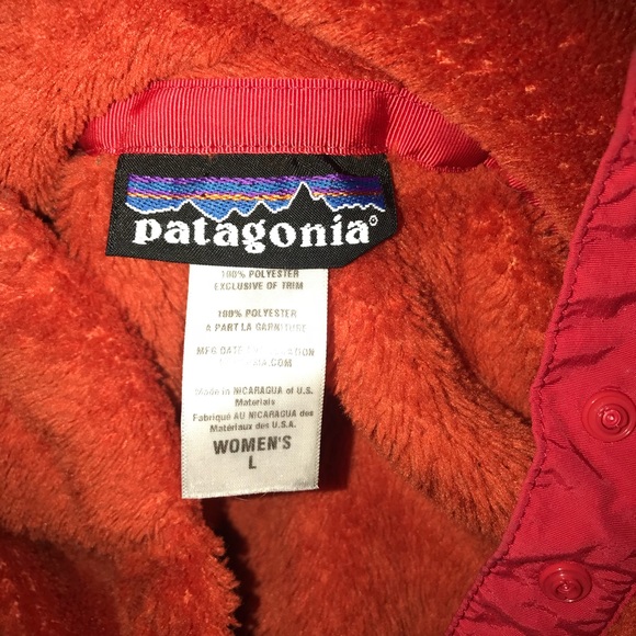 Patagonia Women’s Re-Tool Pullover in Orange - Picture 2 of 3